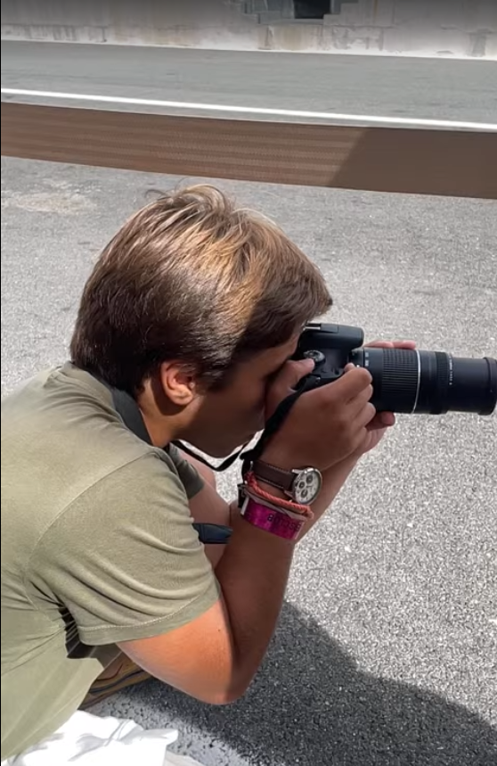 Photographer at work